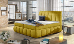 Eltap Vincenzo 140x200 boxspring ágy sárga - smartbutor