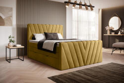 Eltap Candice 140x200 boxspring ágy sárga - smartbutor