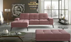 ELTAP Corner torrense + pouf lounge ülőgarnitúra szett, rózsaszín - smartbutor - 638 400 Ft