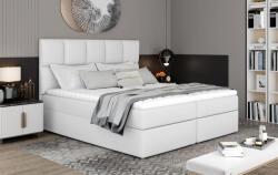 Eltap Fényes 185x210 boxspring ágy fehér - smartbutor