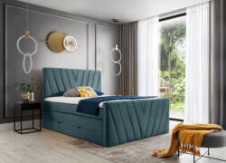 Eltap Candice 180x200 boxspring ágy kék - smartbutor - 515 900 Ft