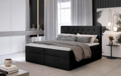 Eltap Loree 180x200 boxspring ágy fekete - smartbutor