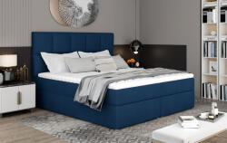 Eltap Fényes 185x210 boxspring ágy sötétkék - smartbutor