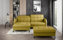ELTAP Sarok lorelle + pouf lounge ülőgarnitúra szett, sárga - smartbutor - 630 000 Ft