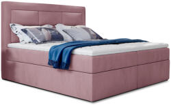 Eltap Vivre 160x200 boxspring ágy rózsaszín - smartbutor