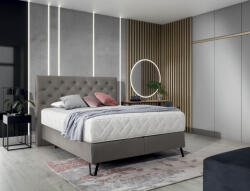 Eltap Cortina 180x200 boxspring ágy szürke - smartbutor