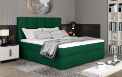 Eltap Fényes 145x210 boxspring ágy zöld - smartbutor