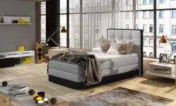 Eltap Aster 90x200 boxspring ágy szürke - smartbutor