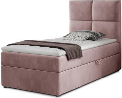 Eltap Rivia 90x200 boxspring ágy rózsaszín - smartbutor