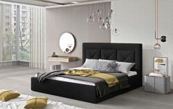 Eltap Cloe 140x200 fa keretes ágy fekete - smartbutor - 233 800 Ft