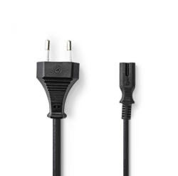 2 eres magnó, piskóta hálózati laptop töltő kábel (0, 5 m)
