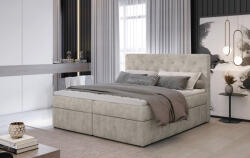 Eltap Loree 140x200 boxspring ágy bézs - smartbutor
