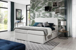 Eltap Bolero 140x200 boxspring ágy fehér - smartbutor