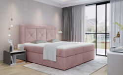 Eltap Idris 140x200 boxspring ágy rózsaszín - smartbutor - 346 500 Ft
