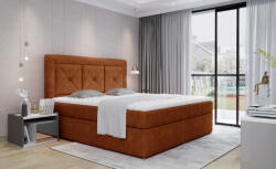 Eltap Idris 160x200 boxspring ágy narancs - smartbutor