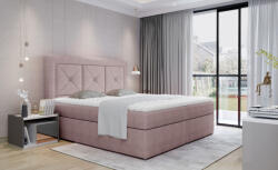Eltap Idris 160x200 boxspring ágy rózsaszín - smartbutor - 348 600 Ft