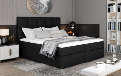 Eltap Fényes 145x210 boxspring ágy fekete - smartbutor - 319 200 Ft