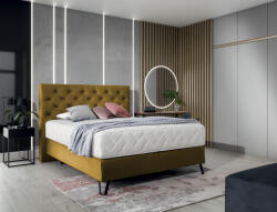 Eltap Cortina 160x200 boxspring ágy sárga - smartbutor