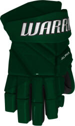 Warrior Alpha LX3 Team Green Junior Hokikesztyűk 11 hüvelyk