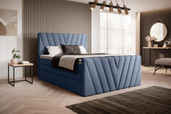 Eltap Candice 140x200 boxspring ágy sötétkék - smartbutor - 441 000 Ft