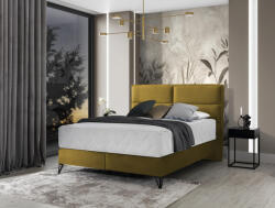 Eltap Safiro 180x200 boxspring ágy sárga - smartbutor