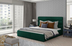 Eltap Karamell 160x200 fa keretes ágy sötétzöld - smartbutor - 239 400 Ft
