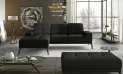 ELTAP Corner torrense + pouf lounge ülőgarnitúra szett, fekete - smartbutor - 588 000 Ft