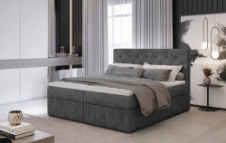 Eltap Loree 140x200 boxspring ágy szürke - smartbutor