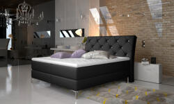 Eltap Adel 140x200 boxspring ágy fekete - smartbutor - 366 100 Ft
