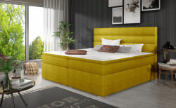 Eltap Puha 180x200 boxspring ágy sárga - smartbutor