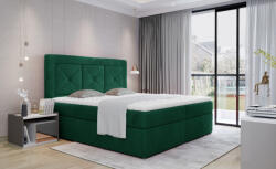 Eltap Idris 140x200 boxspring ágy zöld - smartbutor