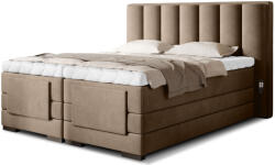 Eltap Veros 140x200 boxspring ágy világosbarna - smartbutor