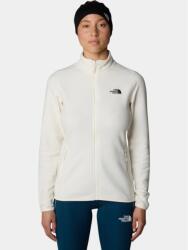 The North Face W 100 Glacier Fz női polár pulóver XS fehér