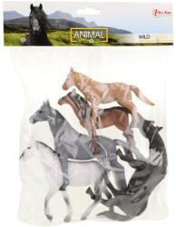 Magic Toys Animal World 5db-os lovak szett (34924A) - jatekshop