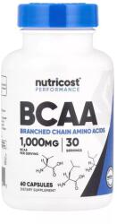 Nutricost BCAA (60 kapszula) 60 kapszula
