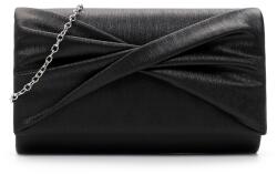 Tamaris Amalia szalagdíszes, fekete alkalmi táska 33802-100 - taskaweb