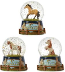 Magic Toys Horse lovas hógömb több változatban 1db (35361Z) - jatekshop
