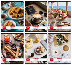 Herlitz Taste the Globe A4 80-32 sima füzet (400200691) - haztartasibolt