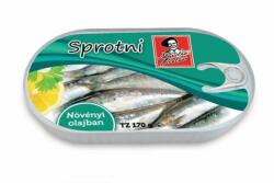 Maestro Pietro Sprotni Növényi Olajban 170g tépőzáras konzerv