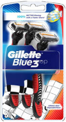 Gillette Blue3 eldobható borotva fekete-piros 3 db