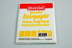 Mazzini Háztartási Zsírpapír íves 40x60cm 5 ív