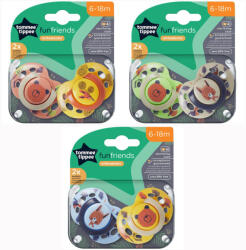 Tommee Tippee játszócumi CTN Fun 2 db 6-18hó - patikamra
