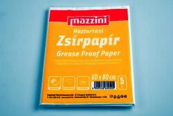 Mazzini Háztartási Zsírpapír íves 60x80cm 5 ív