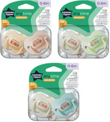 Tommee Tippee játszócumi CTN Anytime 2 db 0-6 hó - patikamra