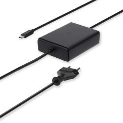 Nedis USB-C Laptop Töltő Power Delivery - 45W - GaN (NBAU45110BK)