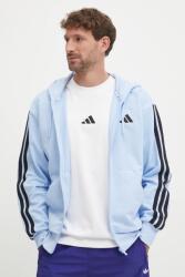 Adidas felső Essentials férfi, nyomott mintás, kapucnis, JE6342 - kék L