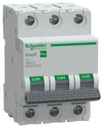 Schneider Electric EZ9F57302 EASY9 PRO Kismegszakító 6kA, 3P, C, 2A