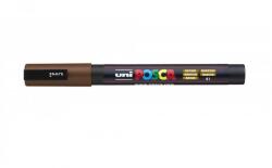 uni Dekormarker 0, 9-1, 3mm, Uni Posca PC-3M barna (2UPC3MB) - tintasziget