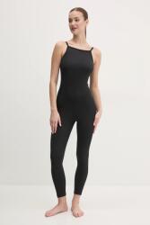 adidas Performance kezeslábas jógázáshoz fekete, mély nyakkivágású, JI7510 - fekete M