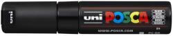 uni Dekormarker 8mm, Uni Posca PC-8K fekete (2UPC8KF) - tintasziget